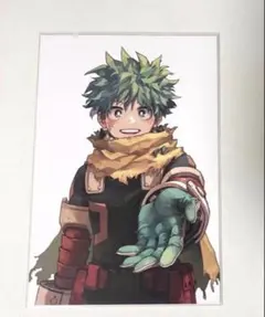 ヒロアカ 緑谷出久 42巻 ポストカード 特典