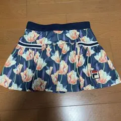 FILA フィラ テニス　スコート S チューリップ柄 ネイビー 花柄 スコートのサムネイル