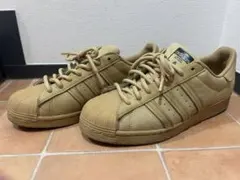 adidas Superstar ベージュ スニーカー　27cm