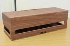 【お値下げ不可】ケーブルボックス Lサイズ ブラウン色　橋本達之助工芸