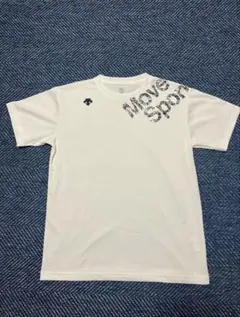 DESCENTE ホワイト Tシャツ xo バレーボール