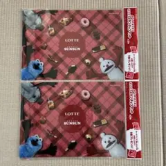 パペットスンスン　オリジナルランチョンマット2枚セット