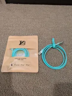 Lightningケーブル 1m グリーン 充電・データ転送用