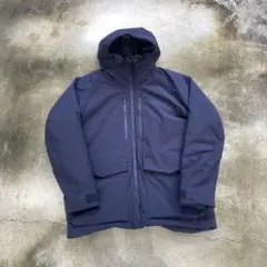 ハイブリッドダウンパーカ 3dカット ネイビー XL