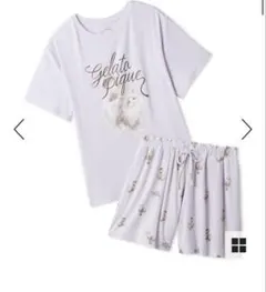 ジェラートピケ CAT柄 ショートパンツ 新品未使用