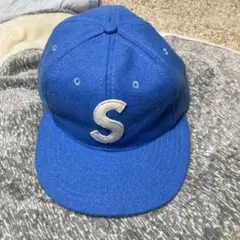Supreme エベッツSロゴ　キャップ　ライトブルー 5/8