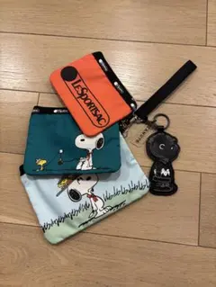 スヌーピー LeSportsac ポーチセット