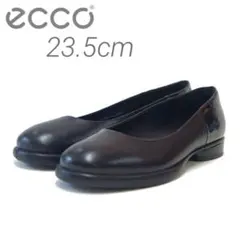 新品⬛︎ecco⬛︎バレエシューズ⬛︎フラットパンプス⬛︎レザー⬛︎エナメル⬛︎23.5のサムネイル