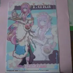 Luka Snow Miku 2026 クリアビジュアルポスター　ルカ