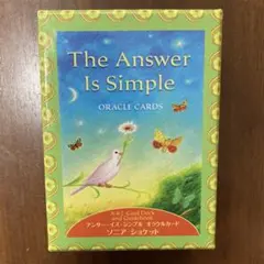 【正規品・日本語版】美品✨絶版 希少 アンサー・イズ・シンプルオラクルカード 91fRvGRYhyL._AC_UF350,