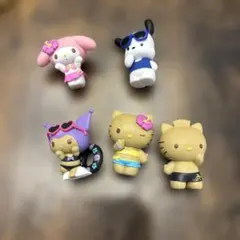 日焼け　サンリオ　ガチャガチャ