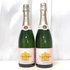 ヴーヴ・クリコ Veuve Clicquot ローズラベル ダミーボトル 2本のサムネイル
