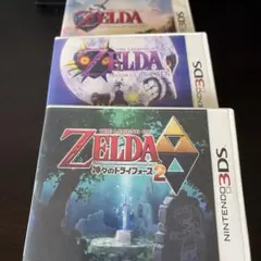 ゼルダの伝説 3DS ソフト 3本セットのサムネイル