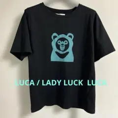 LUCA / LADY LUCK LUCA 美品★ベア プリント Tシャツ★のサムネイル