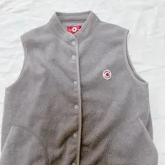 CONVERSE コンバース グレー フリース　ベスト　M レディース