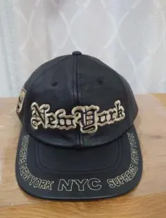Supreme New York Leather 6-Panel
