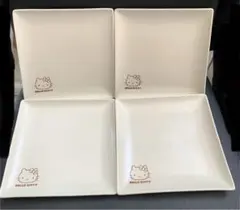 ローソン　キティ　四角い皿