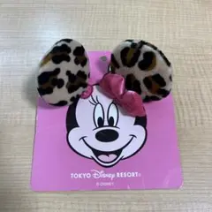 ミニー　ヒョウ柄　クリップ
