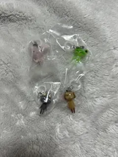 どこでもいっしょめじるしアクセサリー　ジュン　クロ　リッキー ピエールセット