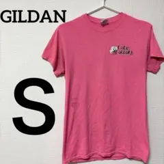 GILDAN ピンク Tシャツ 【Sサイズ】半袖シャツ 男女兼用