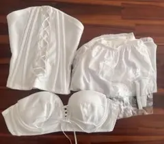 ブライダルインナー3点セット　結婚式下着