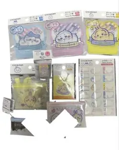 ダイソーちいかわコラボ　うさぎ　 5点セット　キーホルダー