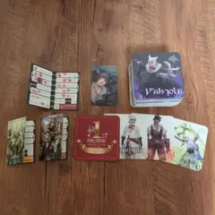 FF14 　エオカフェ　カード　コースター　マグネット