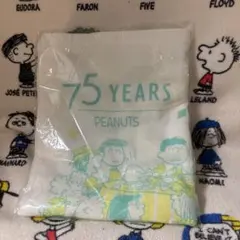 PEANUTS スヌーピー 75周年 フェイスタオル 非売品