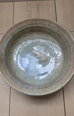 古瀬戸 黄瀬戸 石皿 大皿 丸皿 民藝 金継ぎ 骨董 アンティーク - メルカリ