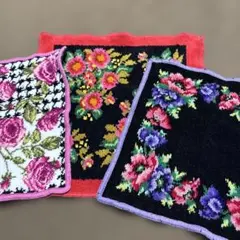 FEILER他花柄ハンカチまとめ売り
