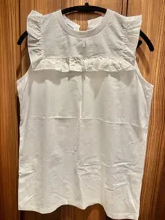prada プラダ フリル バックリボン カットソー トップス ネイビー XS 