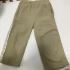 ベージュ フリースハーフパンツ 100cm~