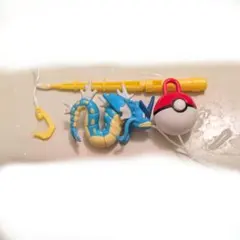 お風呂でポケモンつり びっくらたまご バスボール ギャラドス バスボム 釣り竿