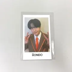 iiONDO はつ恋チェキ風ソロカード 守本勝倶　EBiDAN