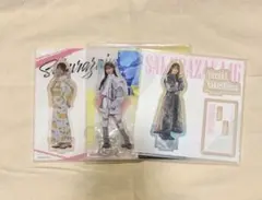 櫻坂46中嶋優月 アクリルスタンド 3種