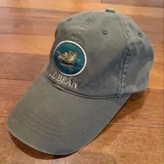 L.L.Bean ビーンブーツデザインキャップ　90sのサムネイル