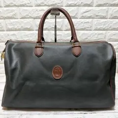 TRUSSARDI レザー ボストンバッグ 鍵付き 旅行 出張 ヴィンテージ