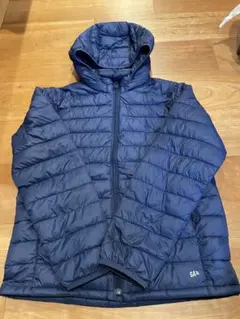 GAP Kids ネイビー フード付きコート XXL