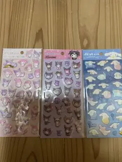 サンリオ　ぷくっとシール　セット