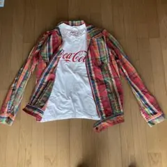 美品‼️Lee Sportswear チェック柄ジャケット M ユニオンメイド