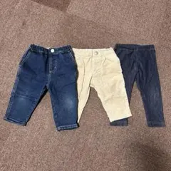 ボトムス３点セット　petit main 他