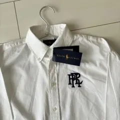 【新品未使用】RALPH LAURENコットンBDシャツ 商品タグ付き