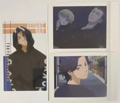 東京リベンジャーズ ぱしゃこれ クリアカード 場地圭介セット