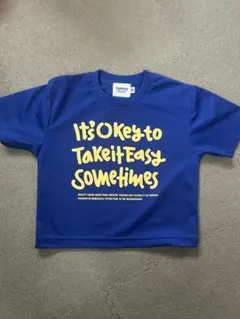 highking メッセージプリント Tシャツ XS 青のサムネイル
