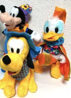 ディズニー ぬいぐるみバッチ３体