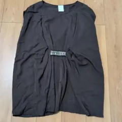 PAGEBOY チャコールグレー ノースリーブチュニックのサムネイル