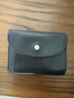 Iru 財布 コンパクトウォレット グレー 池之端銀革店 Dual ブライドルレザー コンパクトウォレット【HeadShop Limited