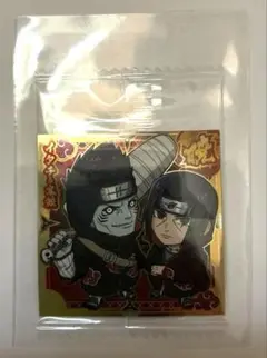 NARUTO疾風伝 忍界シールウエハース vol.5 R レア イタチ&鬼鮫