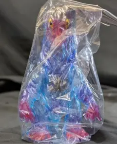 ヘドラ「ゴジラ対ヘドラ」（ブルマァク復刻）クリア成型版 ソフビフィギュア 未開封