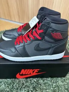 Nike Air Jordan 1 Black Metallic Silver